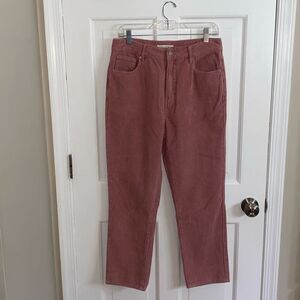 PacSun “mom jean”corduroy pants size 29 waist